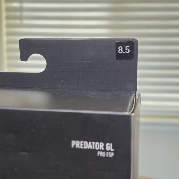 Adidas Predator Goalkeeper Pro Gloves FSP Black Orange White Texturized Size 8.5 - Picture 3 of 16